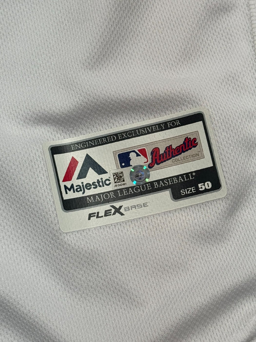 David Ortiz Final Career Game Signed Game Issued Jersey MLB Authentic 10/10/2016