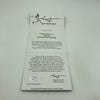 Frank Robinson Signed Heavily Inscribed Career STAT Baseball Reggie Jackson COA