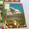 Lot Of (8) 1970's New York Mets Vintage Yearbooks With World Series