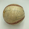 Historic 1956 World Series Don Larsen Perfect Game Signed Game Used Baseball BAS