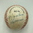 1957 Brooklyn Dodgers Final Season Team Signed Baseball Sandy Koufax JSA COA