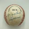 1957 Brooklyn Dodgers Final Season Team Signed Baseball Sandy Koufax JSA COA