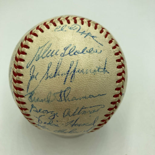Ernie Banks 1960 Chicago Cubs Team Signed National League Baseball