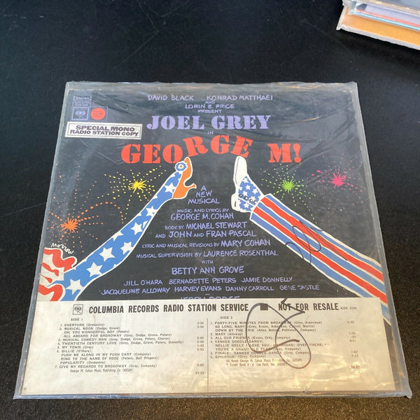 Joel Gray Signed Autographed Vintage LP Record