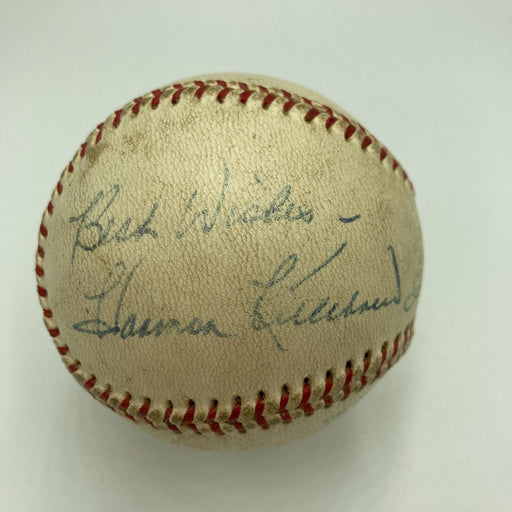 Harmon Killebrew Playing Days 1960's American League Joe Cronin Baseball JSA COA