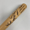 Beautiful 1969 Chicago Cubs Team Signed Baseball Bat 21 Sigs Ernie Banks JSA COA