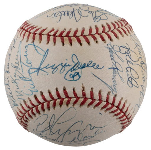 1978 Yankees World Series Champs Team Signed Baseball JSA COA