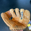 Al Gionfriddo Signed 1940's Game Model Baseball Glove With JSA COA