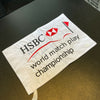 Tiger Woods Signed HSBC World Match Play Championship Flag With JSA COA