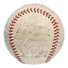 Lou Gehrig 1936 New York Yankees World Series Champs Team Signed Baseball BAS