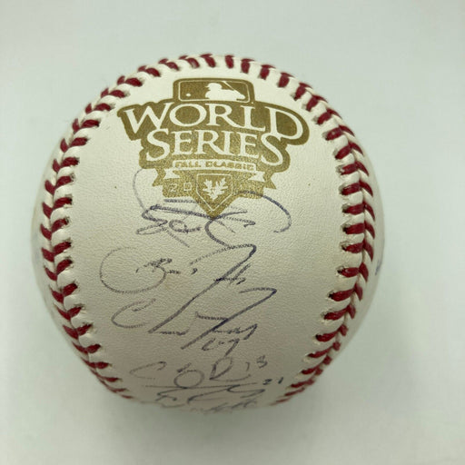 2012 San Francisco Giants World Series Champs Team Signed W.S. Baseball JSA COA