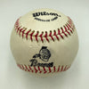 Vintage Hank Aaron Single Signed 1970's Braves Baseball JSA COA