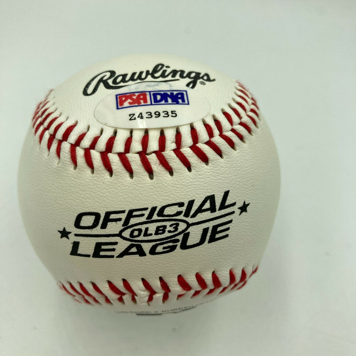 George Kell Signed Autographed Official League Baseball With PSA DNA COA
