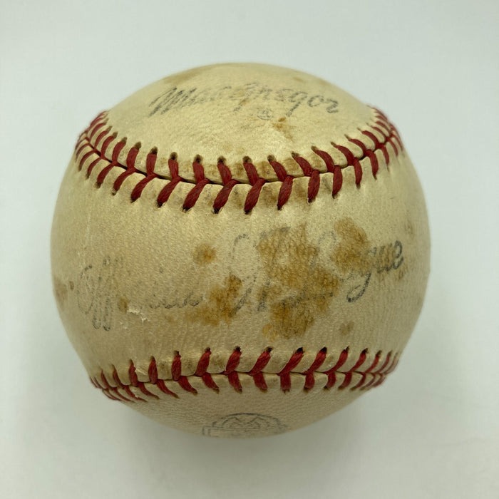 Bob Meusel Signed Baseball 1927 New York Yankees Beckett COA