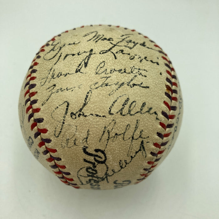 Babe Ruth & Lou Gehrig 1934 New York Yankees Team Signed Baseball JSA COA