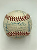 Beautiful 1967 All Star Game Team Signed Baseball Roberto Clemente 25 Sigs JSA