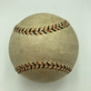 Ernest C. Quigley Single Signed 1928 Tour Of Japan Baseball JSA COA RARE
