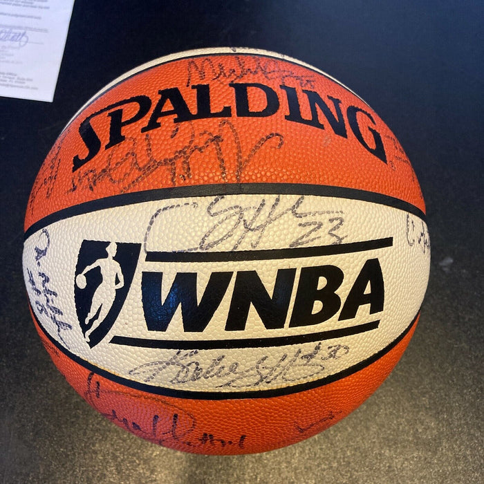 2000 WNBA All Star Game Signed Basketball 30 Sigs JSA Lisa Leslie Sheryl Swoope