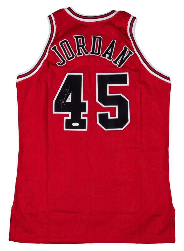 Michael Jordan Signed 1994-95 Chicago Bulls Pro Cut Jersey Upper Deck UDA & JSA