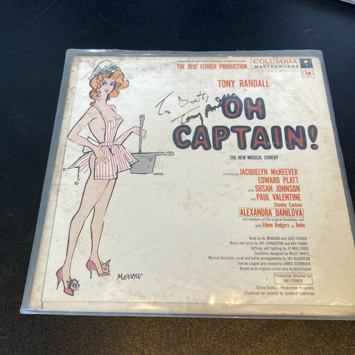 Tony Randall Signed Autographed Vintage LP Record
