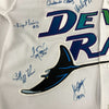 1998 Tampa Bay Devil Rays Inaugural Season Team Signed Game Model Jersey JSA COA