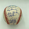 Nice 1993 Minnesota Twins Team Signed AL Baseball With Kirby Puckett JSA COA