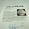 Willie Mays Signed Vintage Official National League Baseball PSA DNA COA