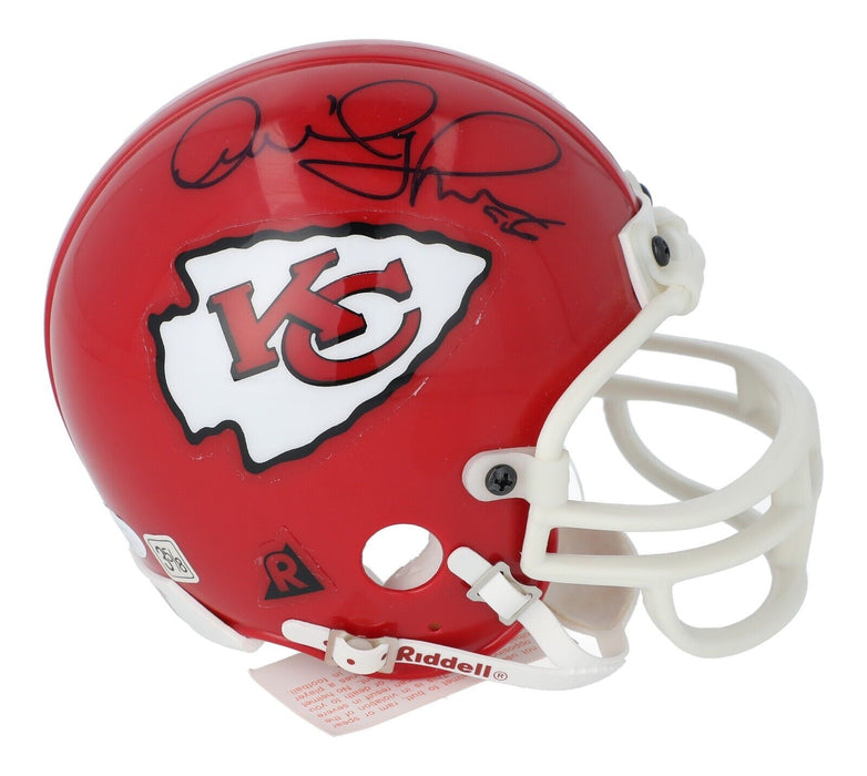 Derrick Thomas Signed Kansas City Chiefs Riddell Mini Helmet JSA COA