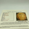 Satchel Paige Single Signed Official National League (Feeney) Baseball JSA COA