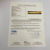 Mickey Mantle Ted Williams Willie Mays Hank Aaron HOF Multi Signed Bat JSA COA