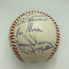 1963 Los Angeles Dodgers World Series Champs Team Signed Baseball Koufax JSA