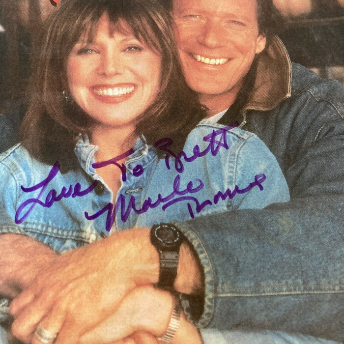 Marlo Thomas Signed Autographed TV Magazine JSA COA