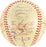 1970 New York Mets Team Signed Baseball Gil Hodges & Tom Seaver JSA COA