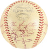 1970 New York Mets Team Signed Baseball Gil Hodges & Tom Seaver JSA COA