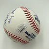 John Sterling Signed Heavily Inscribed STAT Baseball JSA COA RARE!