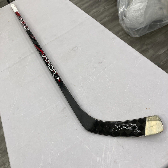 Patrick Kane 2011-12 Game Used & Signed Hockey Stick PSA DNA & Beckett COA