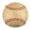 1956 New York Yankees World Series Champs Team Signed Baseball Mickey Mantle PSA