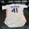 Tom Seaver Signed Authentic Game Issued 1990 New York Mets Jersey Auto JSA COA