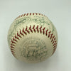 Pie Traynor Lefty Grove Joe Dimaggio Hall Of Fame Multi Signed Baseball JSA