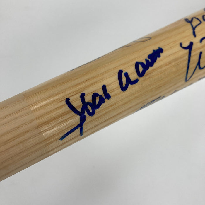 Beautiful Hall Of Fame Multi Signed Baseball Bat 39 Sigs Sandy Koufax JSA COA