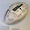 2003 Baltimore Ravens Team Signed Wilson NFL Football JSA COA #3