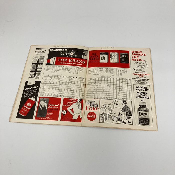 1965 New York Mets Multi Signed Vintage Program