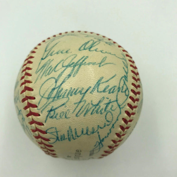 Beautiful 1959 St. Louis Cardinals Team Signed Baseball 24 Sigs Stan Musial JSA