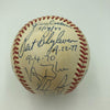 Nolan Ryan Tom Seaver Bob Gibson No Hitter Multi Signed Baseball JSA COA