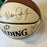 2017 Spalding Hoop Hall Classic Game Multi Signed Basketball 10 Sigs JSA COA