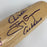 Beautiful 3,000 Hit Club Multi Signed Baseball Bat Willie Mays Hank Aaron JSA