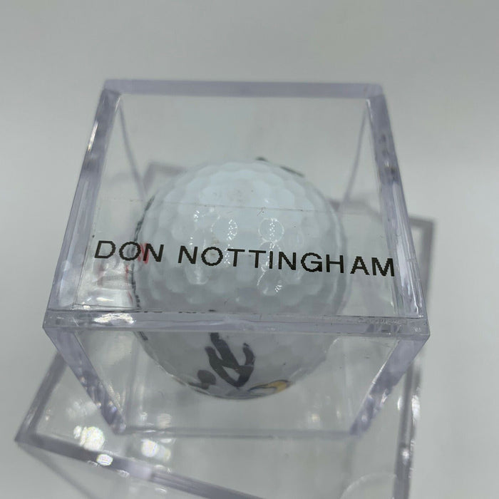 Don Nottingham Signed Autographed Golf Ball PGA With JSA COA