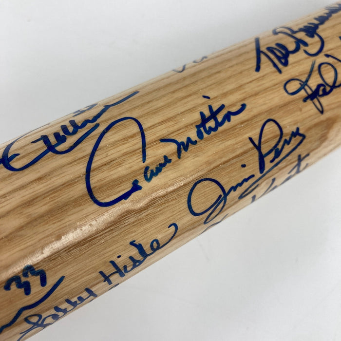 Minnesota Twins Legends Signed Bat 23 Sigs Paul Molitor Joe Mauer  Rod Carew JSA