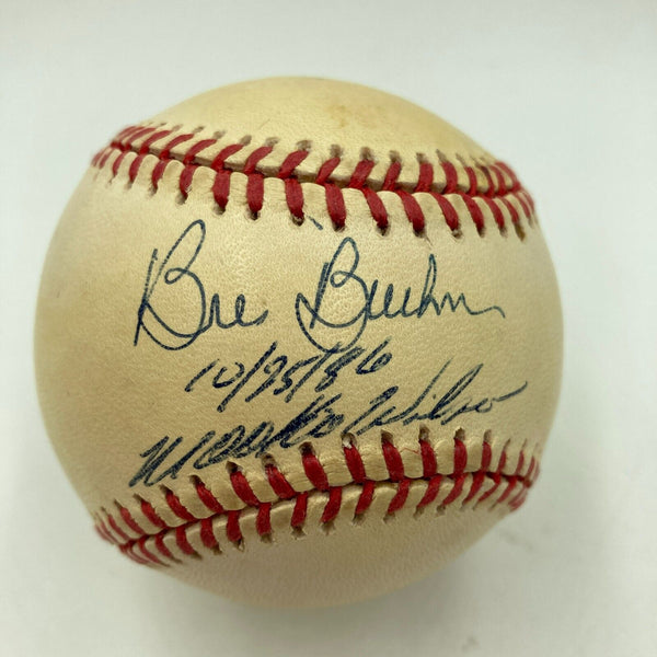 Rare Bill Buckner & Mookie Wilson Signed 1986 World Series Baseball PSA DNA