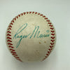 Roger Maris Playing Days Single Signed 1961 American League Baseball Beckett COA